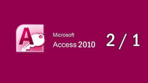 برنامج أكسيس | Access 2010